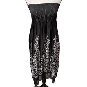 Anthropologie lapis convertible dress/skirt one size.